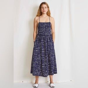 Apiece Apart Evora Blue Dress